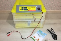 Выводной инкубатор на 96 куриных яиц с термометром, влагомером и автоматическим переворотом SITITEK 96